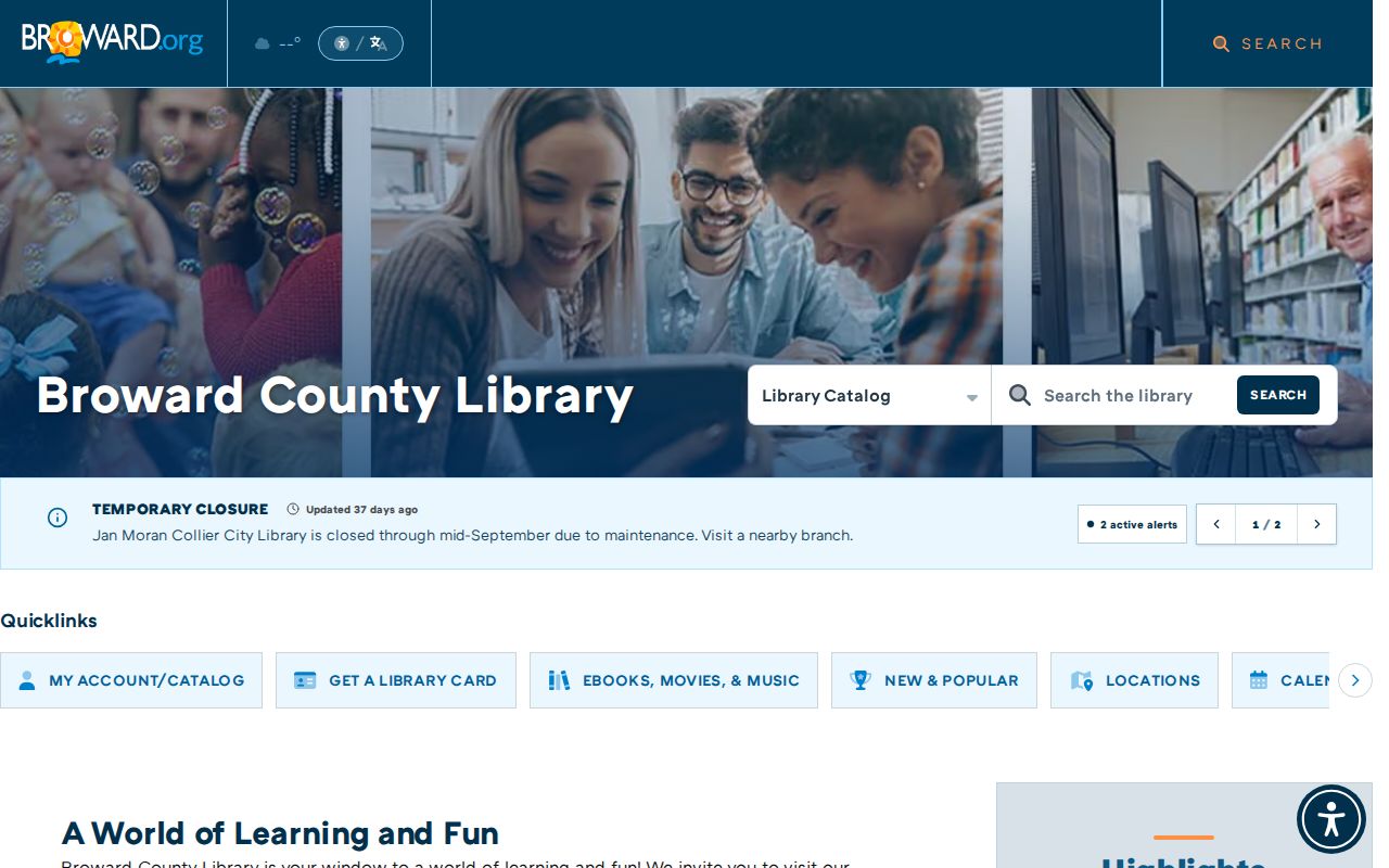 Broward County Library genealogy resources for Parkland city directory research